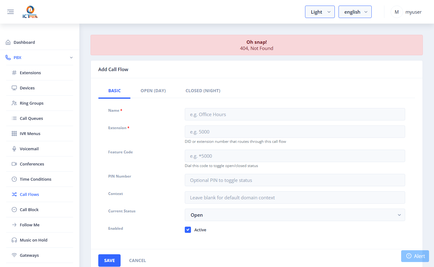 call flows add